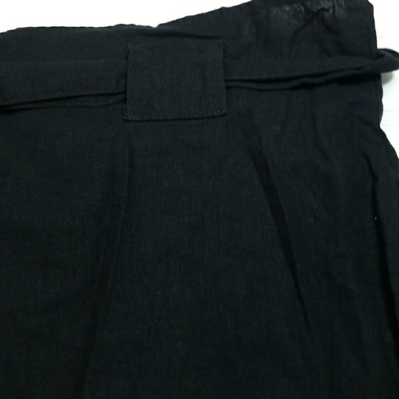 ❤️ Tulle Linen black skirt size medium - Picture 3 of 6